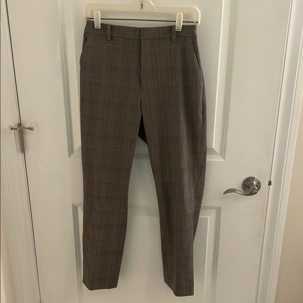 Plaid Dress Pants